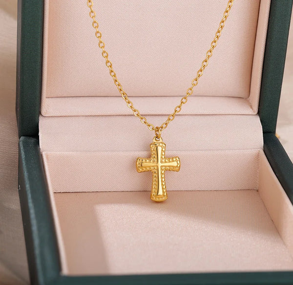 "Loyal to The Soil" Cross Wolf Chain