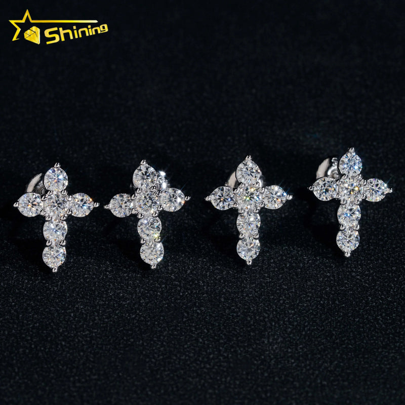 "Amen" Cross Earrings
