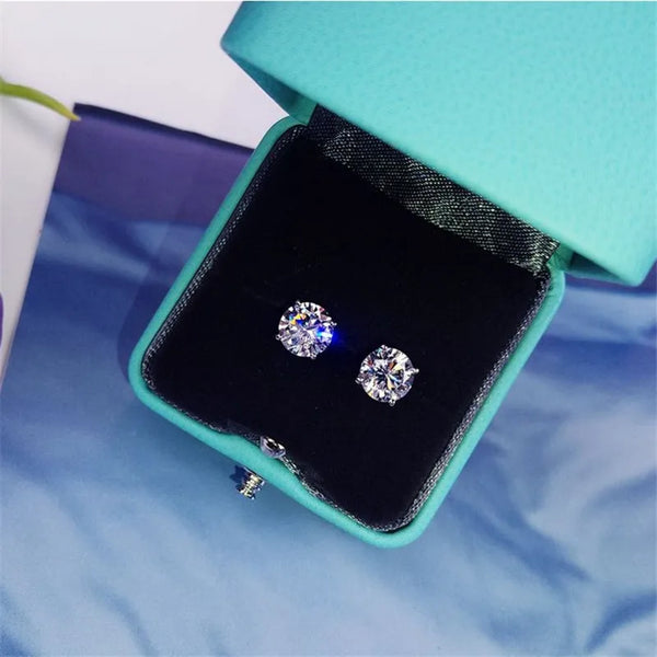 "More M's" Diamond Earrings