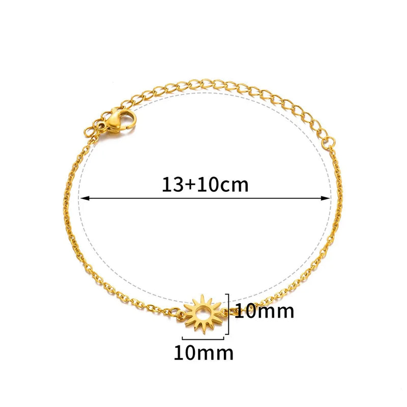 "Shoreline Glow" Anklet