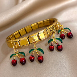 "Le Cherry d'Or" Bracelet