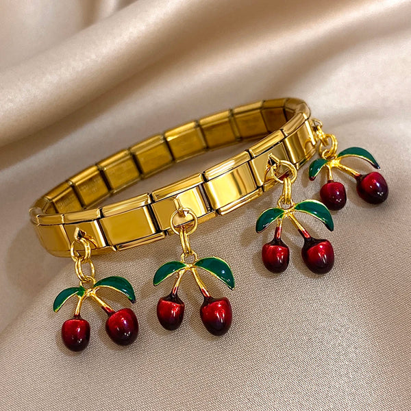 "Le Cherry d'Or" Bracelet