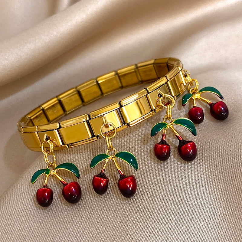 "Le Cherry d'Or" Bracelet