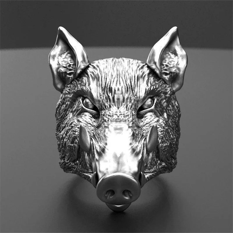 "Hakuna Matata" Boar Ring