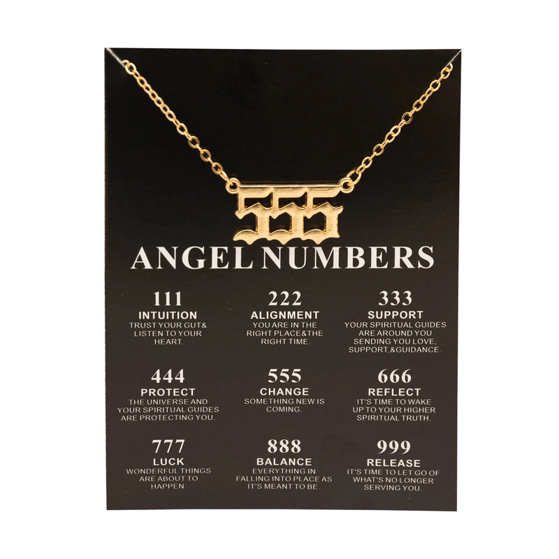"Angels" Numeric Necklace