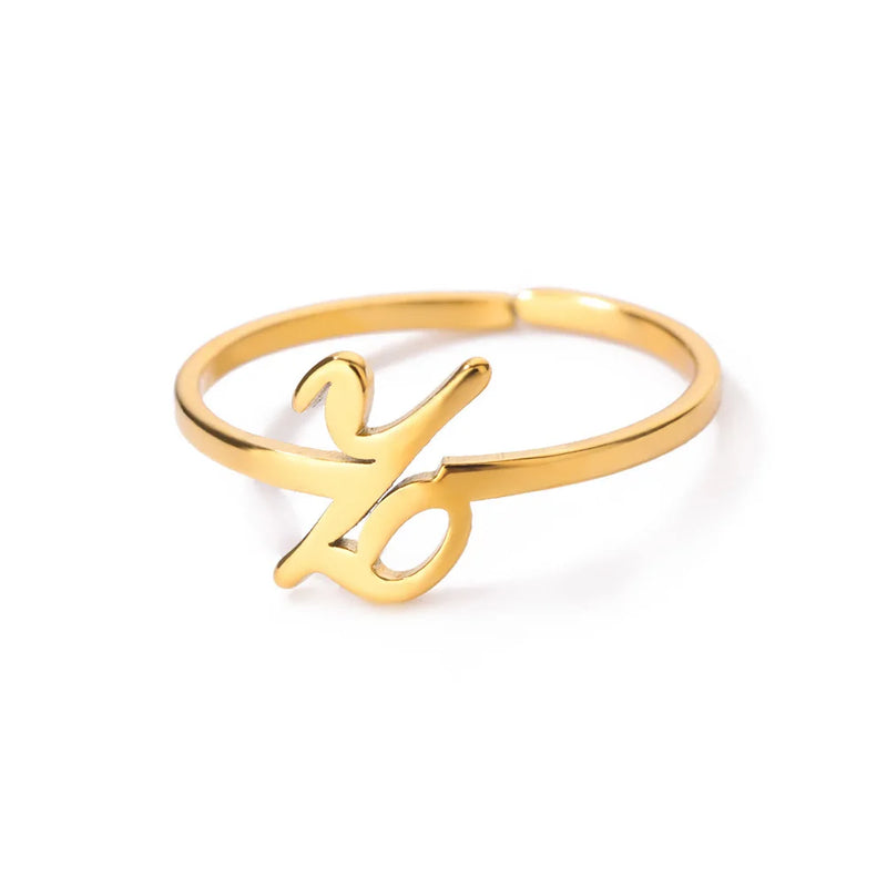 "L’Initiale" Ring