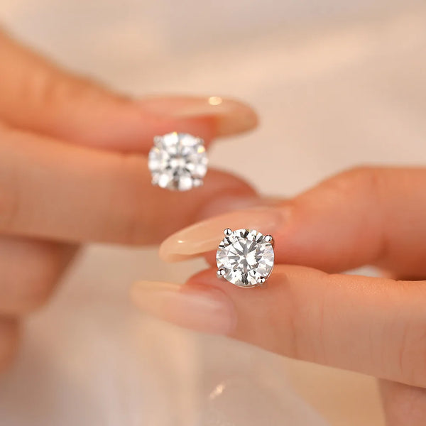 "Weston Road Flows" Diamond Studs