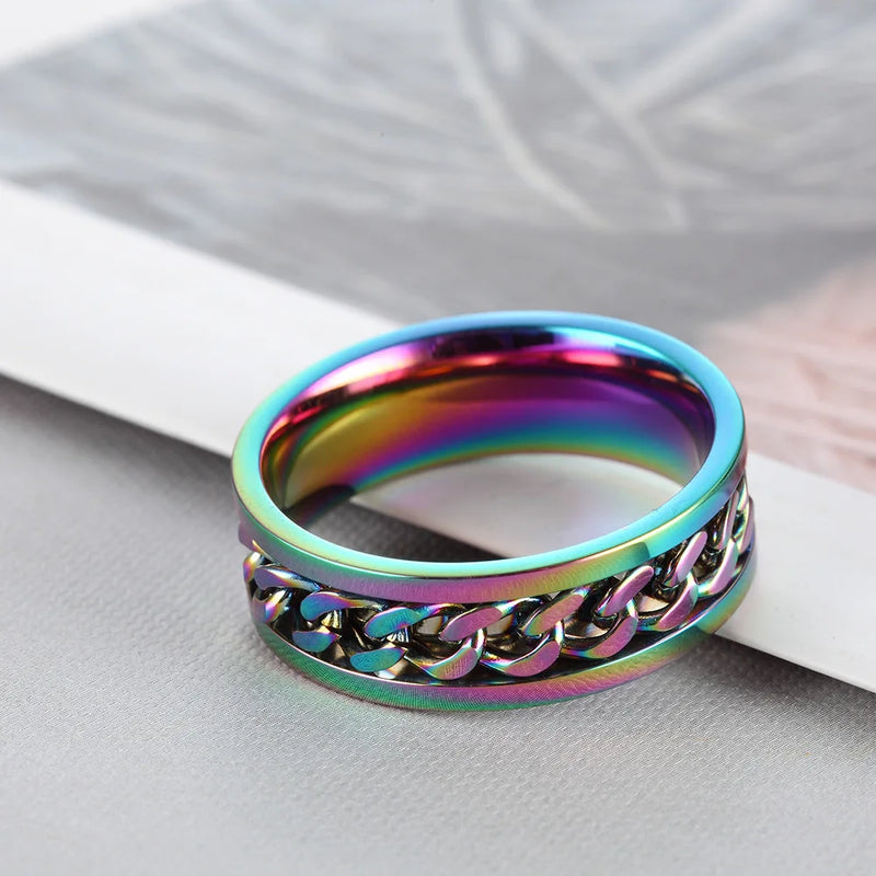 "Vérité Vortex" Truth in Motion Ring