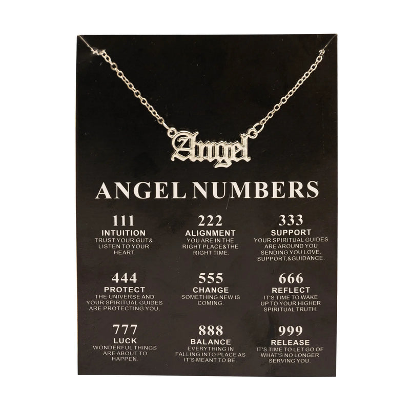 "Angels" Numeric Necklace