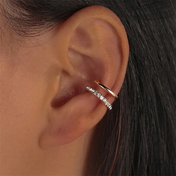 "Crysette Cuff" Earrings