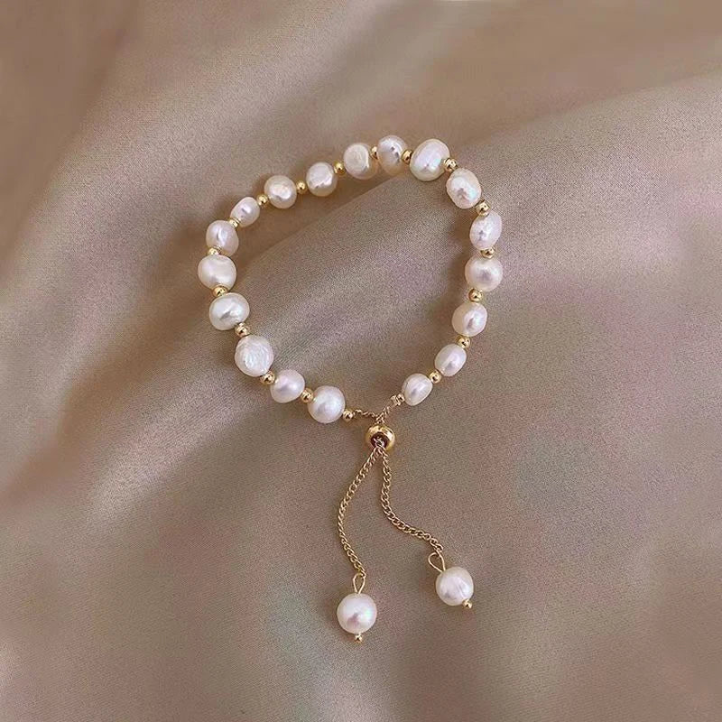 "Lune de Luxe" Pearl Bracelet