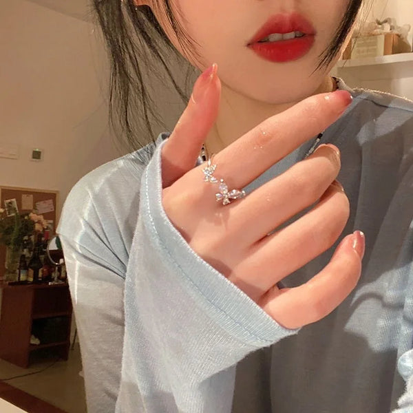 "Wings of Luxe" Butterfly Ring