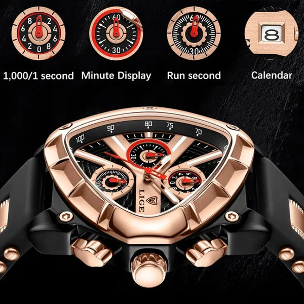 "Richard Fisk" Rosé Reloj