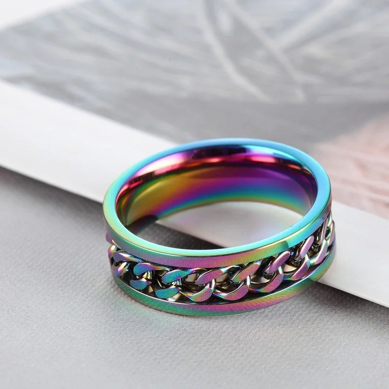 "Vérité Vortex" Truth in Motion Ring