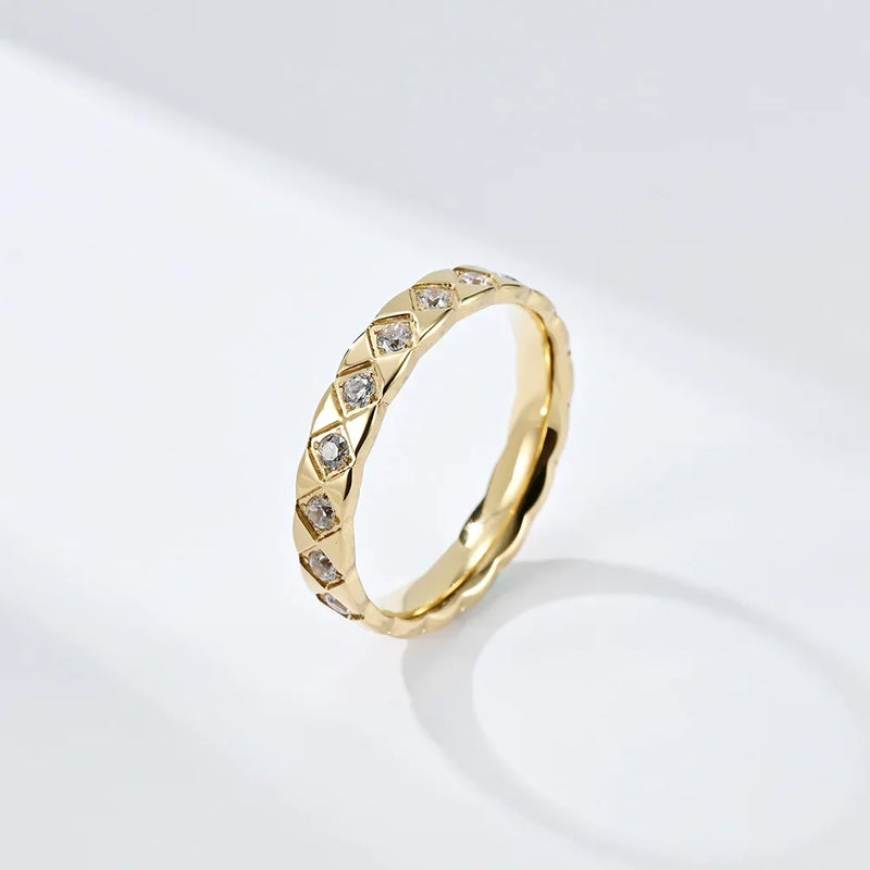 "Obsidian + Argent + Aurea" Ring