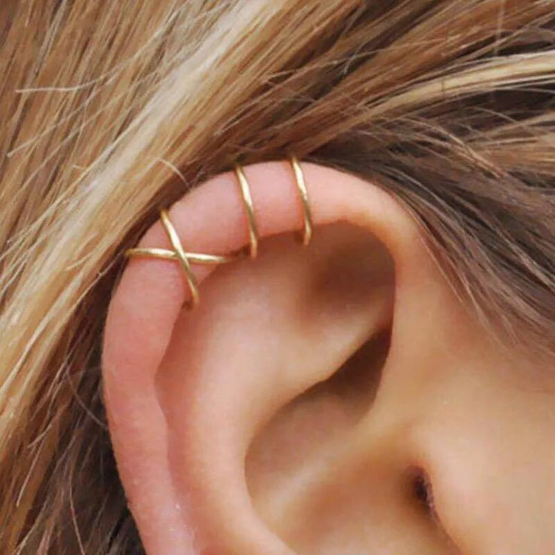 "Crysette Cuff" Earrings