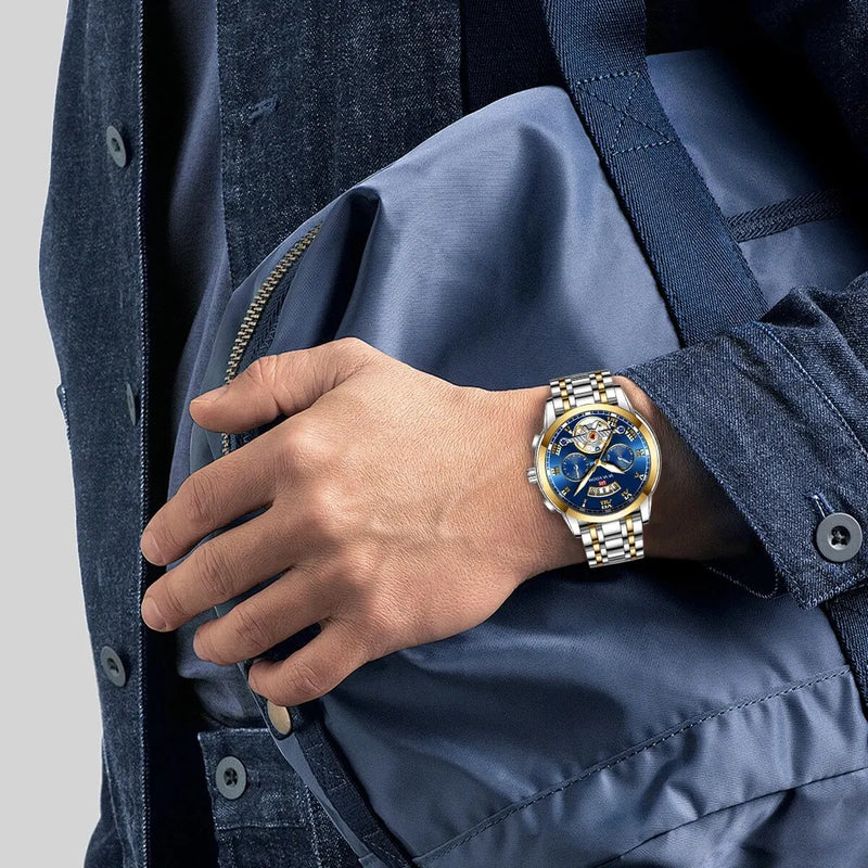 "Blue Marvel" Reloj