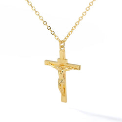 "Jesus Piece" Cross Necklace