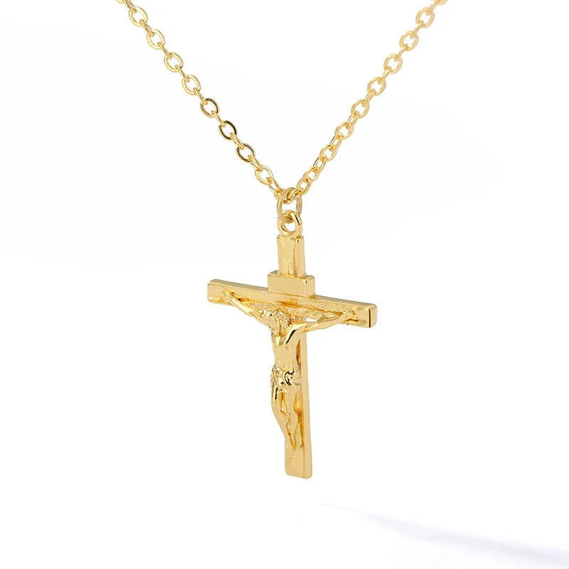 "Jesus Piece" Cross Necklace