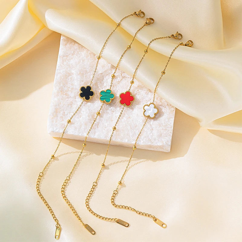 "Cardo’s Groove" Clover Bracelet