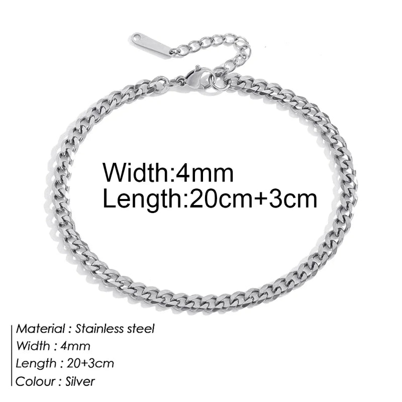 "The Golden Trinity" Anklets