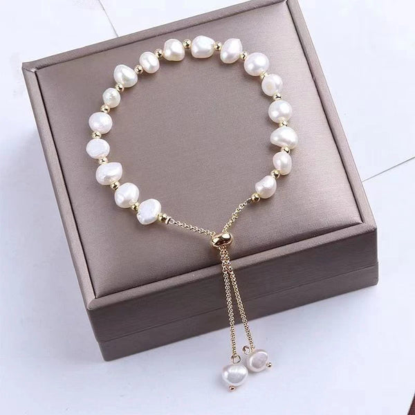 "Lune de Luxe" Pearl Bracelet