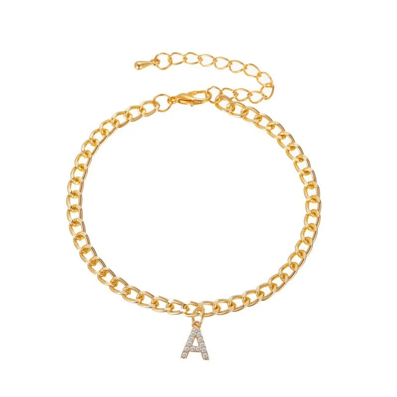 "Very Special" Custom Initial Anklet