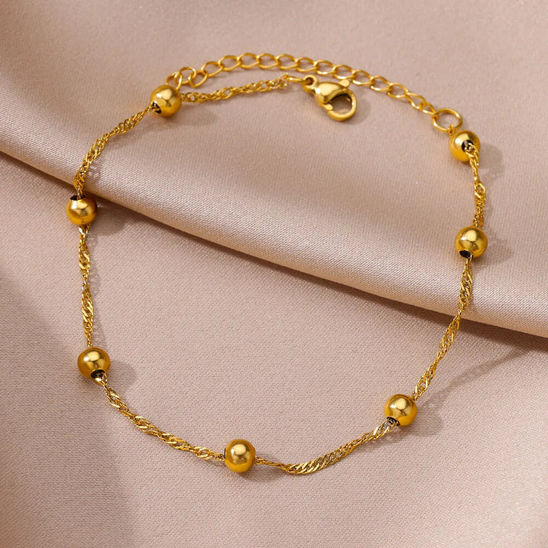 "Shoreline Glow" Anklet