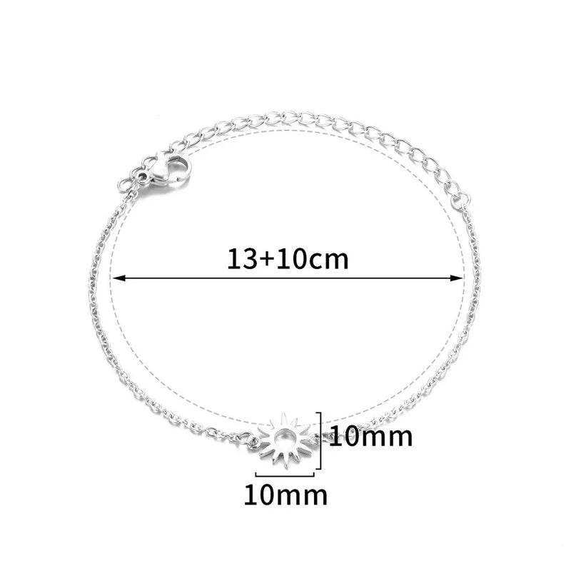 "Shoreline Glow" Anklet