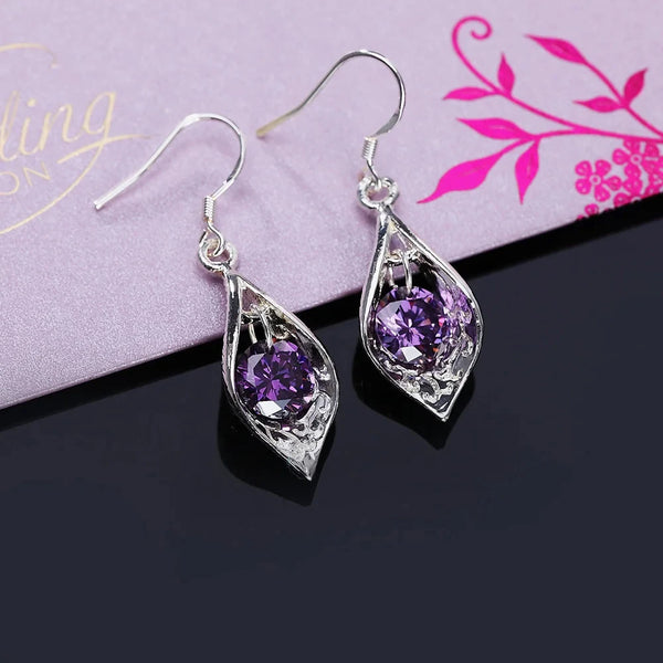 "The Amethyst" Earrings