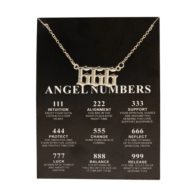 "Angels" Numeric Necklace