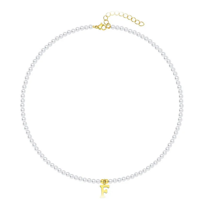 "A Lil Sum" Initial Mark necklace