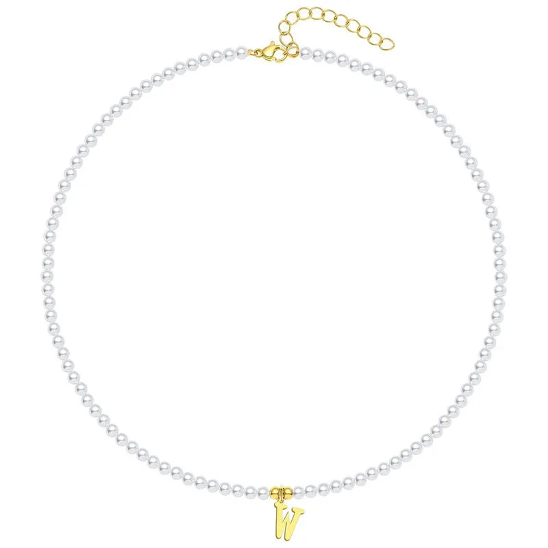 "A Lil Sum" Initial Mark necklace