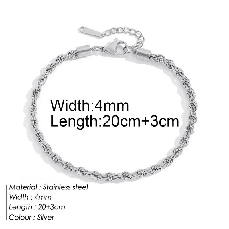"The Golden Trinity" Anklets