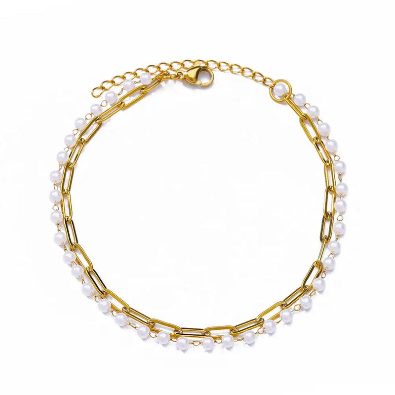 "Shoreline Glow" Anklet