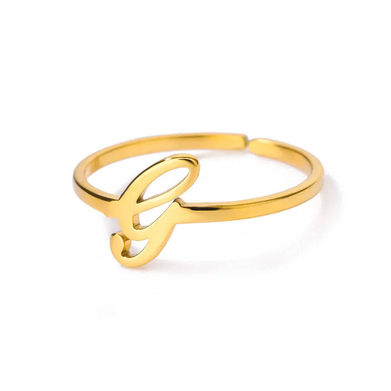 "L’Initiale" Ring
