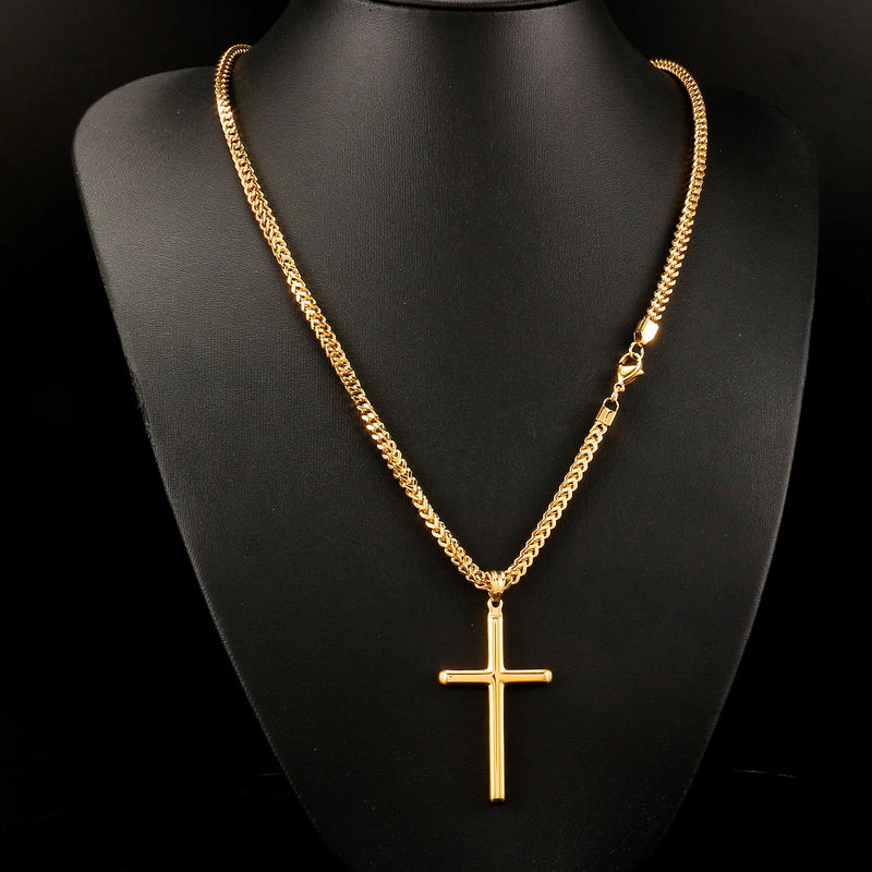 "St.Lucia" Cross Chain