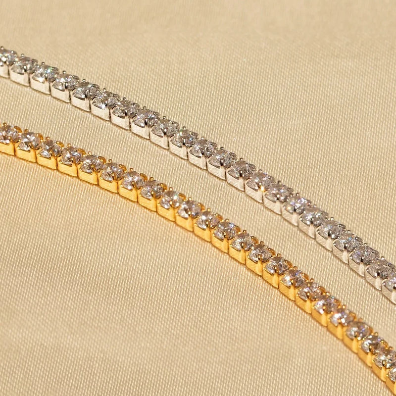 "Bread & Butter" Gold Tennis