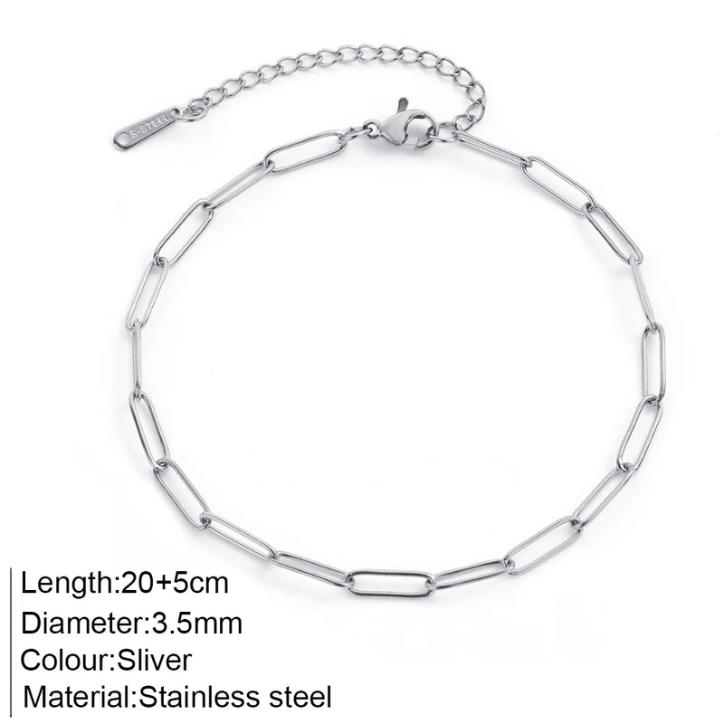 "The Golden Trinity" Anklets