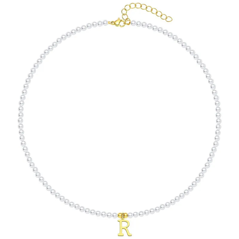 "A Lil Sum" Initial Mark necklace