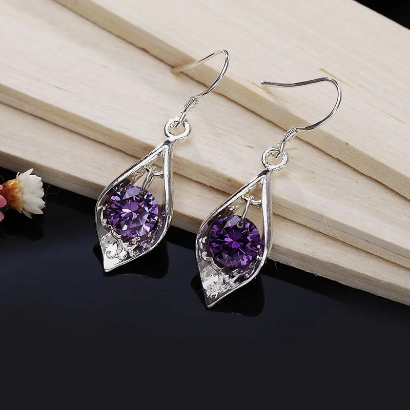 "The Amethyst" Earrings