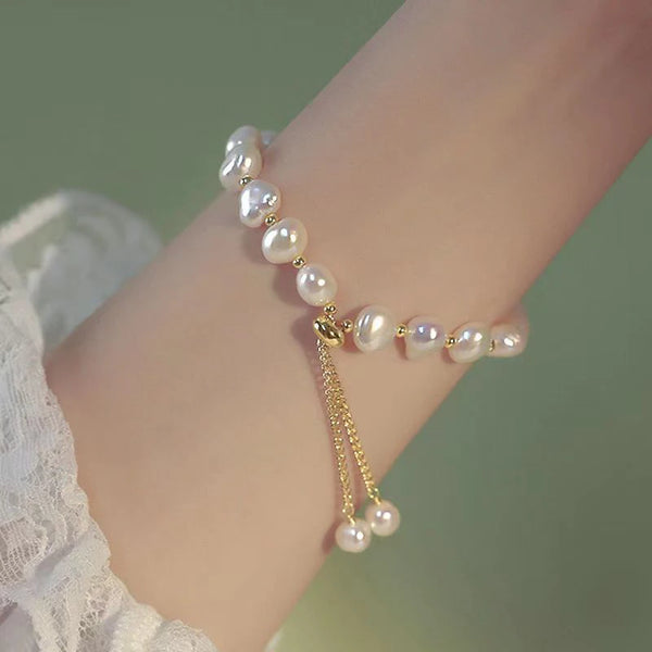 "Lune de Luxe" Pearl Bracelet