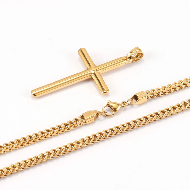 "St.Lucia" Cross Chain