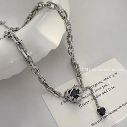"What She Like" Heart Necklace