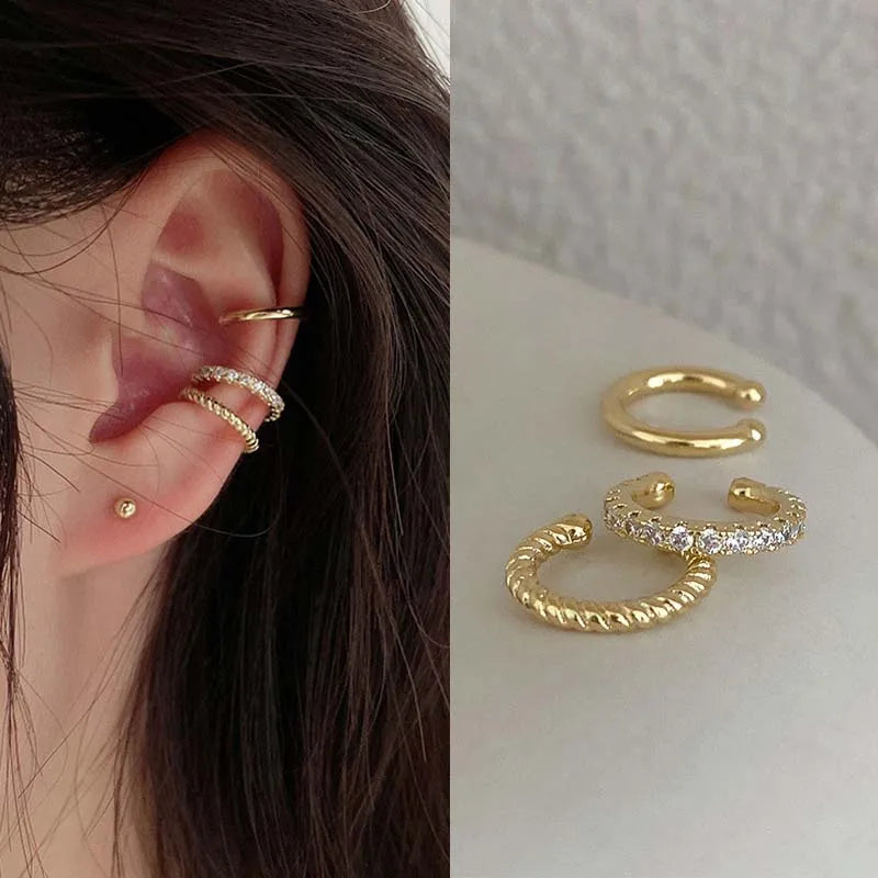 "Crysette Cuff" Earrings