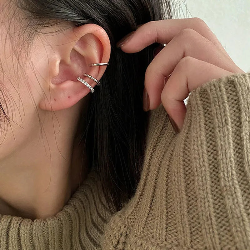 "Crysette Cuff" Earrings