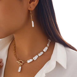 "La Perle Carrée" Necklace