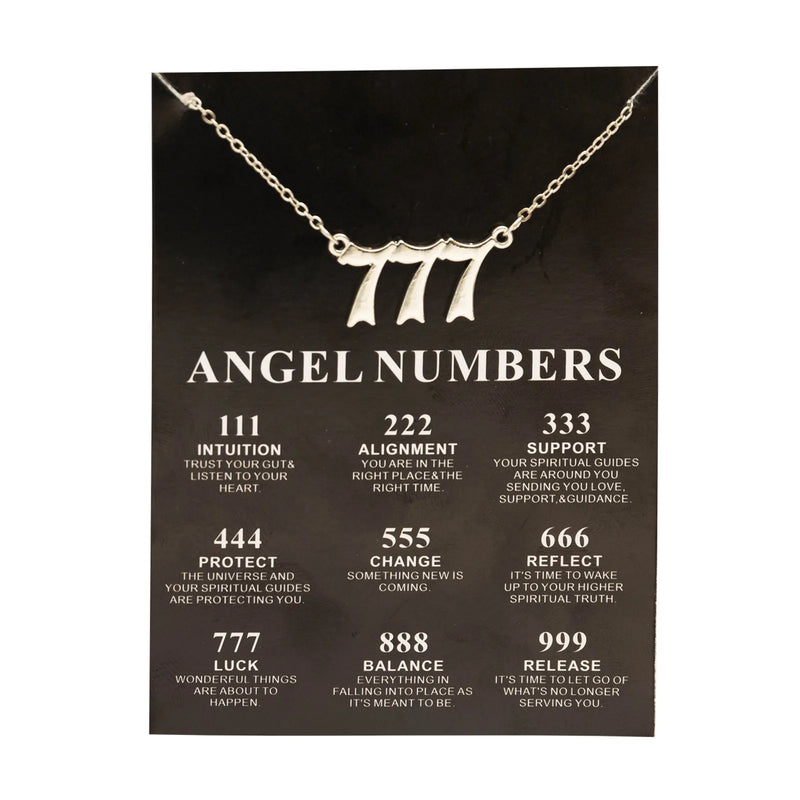 "Angels" Numeric Necklace