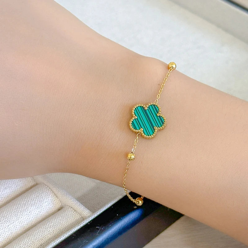 "Cardo’s Groove" Clover Bracelet