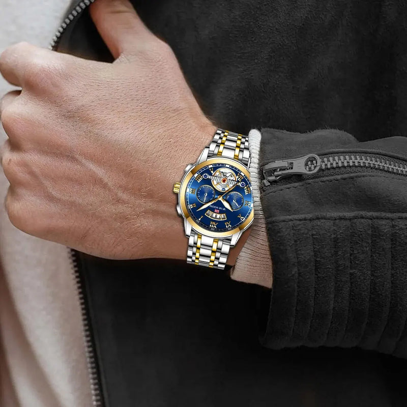 "Blue Marvel" Reloj